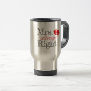 Mug De Voyage Cadeau de jumelage Couples Cadeau Mme Toujours dro