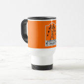 Mug De Voyage Cadeau de monteur de lignes électriques (Devant gauche)