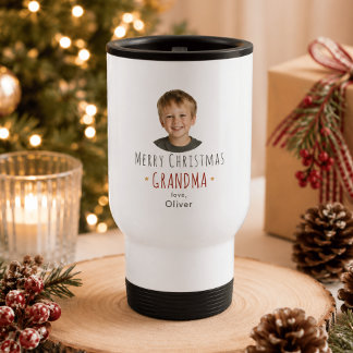 Mug De Voyage Cadeau de Noël personnalisé pour grand-mère - Tumb