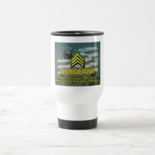 Mug De Voyage Cadeau de promotion pour sergent de l'armée