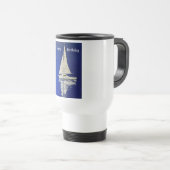 Mug De Voyage Cadeau de voile présent pour les plaisanciers (Devant droit)