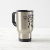 Mug De Voyage Cadeau d'hygiéniste dentaire (Devant gauche)