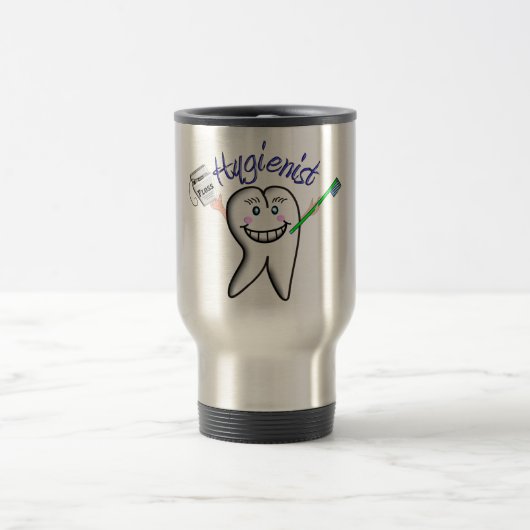 Mug De Voyage Cadeau d'hygiéniste dentaire (Centre)