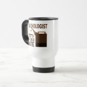 Mug De Voyage Cadeau (drôle) de psychologue (Devant gauche)