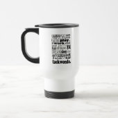 Mug De Voyage Cadeau du Taekwondo (Gauche)