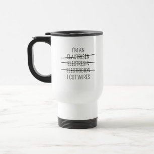 Mug De Voyage Cadeau humoristique d'électricien