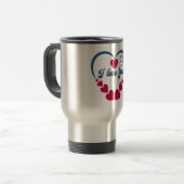 Mug De Voyage Cadeau Je t'aime (Devant gauche)