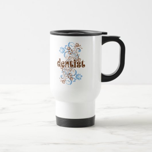 Mug De Voyage Cadeau mignon de dentiste (Droite)