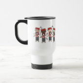 Mug De Voyage Cadeau mignon de quartet de raseur-coiffeur (Gauche)