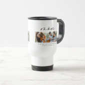 Mug De Voyage Cadeau minimal multi-photo (Devant droit)