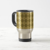 Mug De Voyage Cadeau Monogrammé pour papa masculin (Devant gauche)