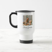 Mug De Voyage Cadeau photo grand-père personnalisé (Gauche)