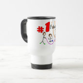 Mug De Voyage Cadeaux adorables de conception d'enfants du (Devant gauche)