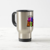 Mug De Voyage Cadeaux Artsy d'élève-infirmière (Devant gauche)