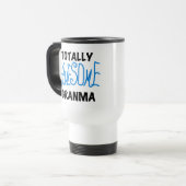 Mug De Voyage Cadeaux bleus totalement impressionnants de (Devant gauche)