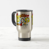 Mug De Voyage Cadeaux d'agilité Basenji (Devant gauche)