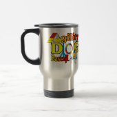 Mug De Voyage Cadeaux d'agilité Basenji (Gauche)