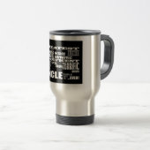 Mug De Voyage Cadeaux d'amusement pour des oncles : Le plus (Devant droit)