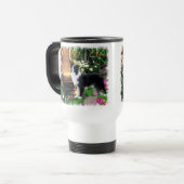 Mug De Voyage Cadeaux d'art Collie Frontière (Devant gauche)