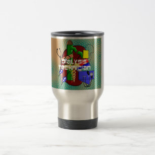 Mug De Voyage Cadeaux d'art de technicien de dialyse