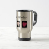 Mug De Voyage Cadeaux d'assistant social (Devant droit)