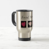Mug De Voyage Cadeaux d'assistant social (Devant gauche)