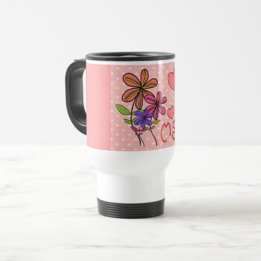 Mug De Voyage Cadeaux d'assistant social (Devant gauche)