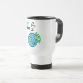 Mug De Voyage Cadeaux de la fête des mères (Devant droit)