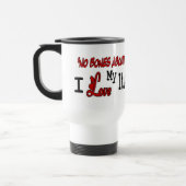 Mug De Voyage Cadeaux de lévrier italien (Gauche)