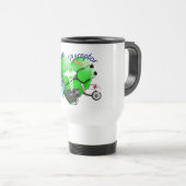 Mug De Voyage Cadeaux de maître d'infirmière (Devant droit)