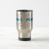 Mug De Voyage Cadeaux de Pharm-D d'étudiant de pharmacie (Centre)