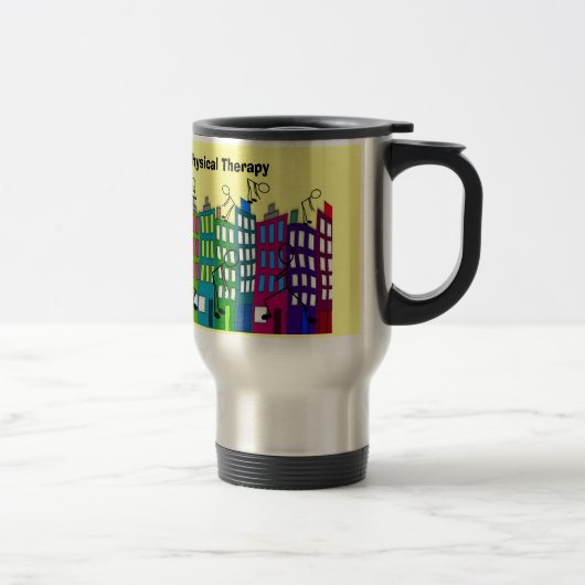 Mug De Voyage Cadeaux de physiothérapie (Droit)
