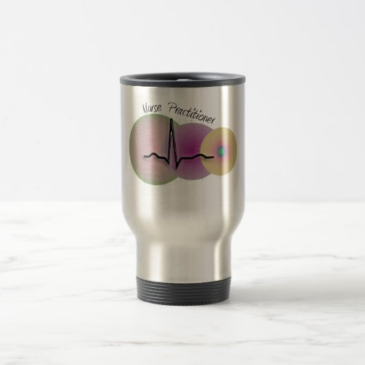 Mug De Voyage Cadeaux de praticienne d'infirmière (Centre)