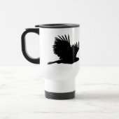 Mug De Voyage Cadeaux de silhouette d'aigle (Gauche)