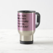 Mug De Voyage Cadeaux de soins infirmiers "Derrière chaque infir (Devant droit)