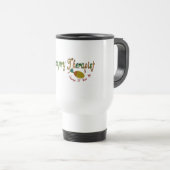 Mug De Voyage Cadeaux de thérapeute respiratoire (Devant droit)