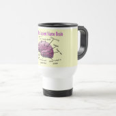 Mug De Voyage Cadeaux d'élève-infirmière (Devant droit)