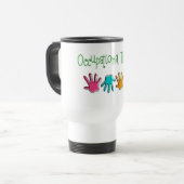 Mug De Voyage Cadeaux d'ergothérapiste (Devant gauche)