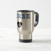 Mug De Voyage Cadeaux d'infirmière (Devant droit)