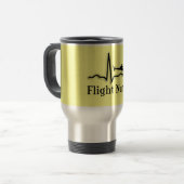 Mug De Voyage Cadeaux d'infirmière de vol (Devant gauche)