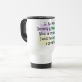 Mug De Voyage Cadeaux drôles d'assistant social (Devant gauche)