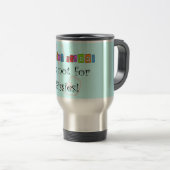 Mug De Voyage Cadeaux drôles d'étudiant de soins (Devant droit)