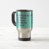 Mug De Voyage Cadeaux drôles d'infirmière d'ICU (Devant gauche)