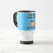 Mug De Voyage Cadeaux Echo Tech (Cardiac Echo Tech) (Devant gauche)