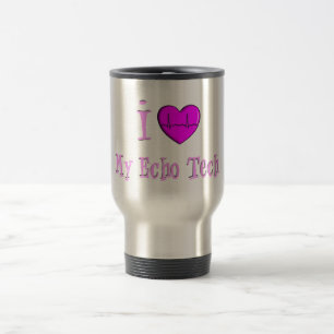 Mug De Voyage Cadeaux Echo Tech "I Love My Echo Tech"