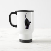 Mug De Voyage Cadeaux et accessoires de chat noir (Gauche)