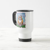 Mug De Voyage Cadeaux et accessoires de chats de gingembre (Devant gauche)