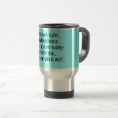 Mug De Voyage Cadeaux hilares d'infirmière "derrière chaque (Devant droit)