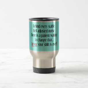 Mug De Voyage Cadeaux hilares d'infirmière "derrière chaque