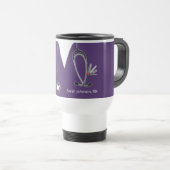 Mug De Voyage Cadeaux infirmiers personnalisés (Devant droit)